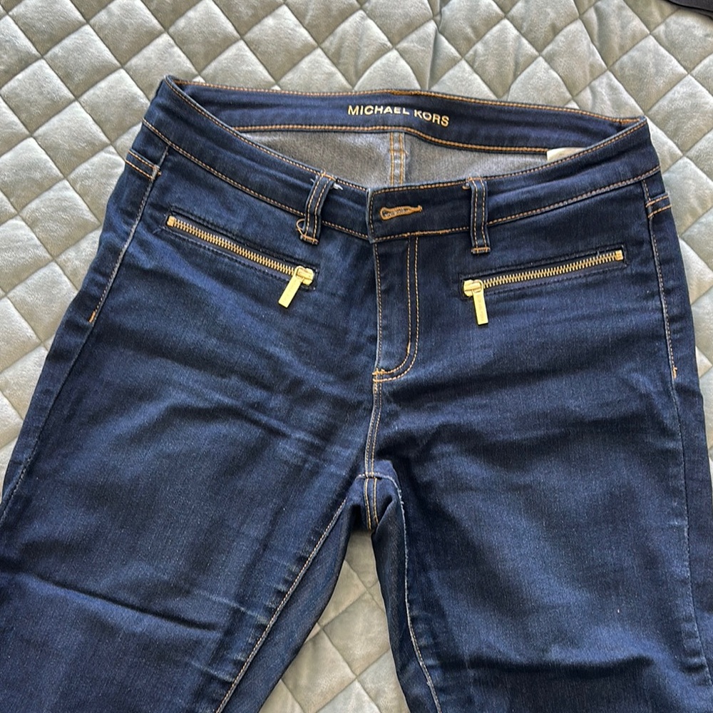 Michael Kors Blue Jeggings Classic Denim Style
